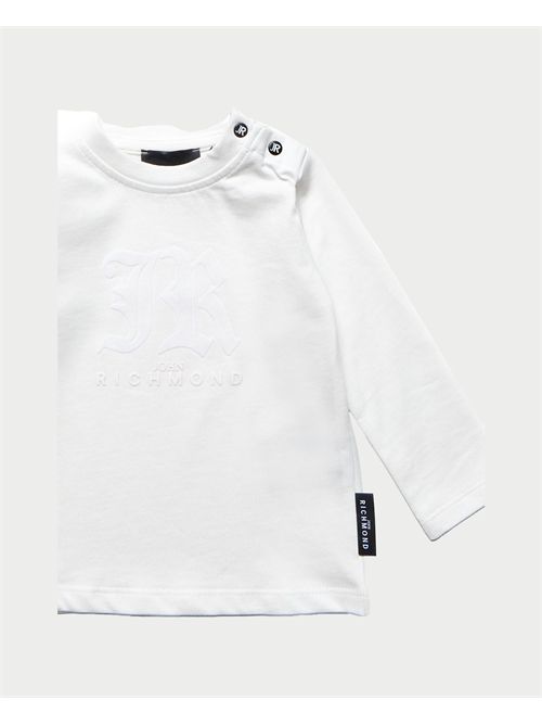 John Richmond children's long-sleeved t-shirt JOHN RICHMOND | RIA25004TSOFF-WHITE